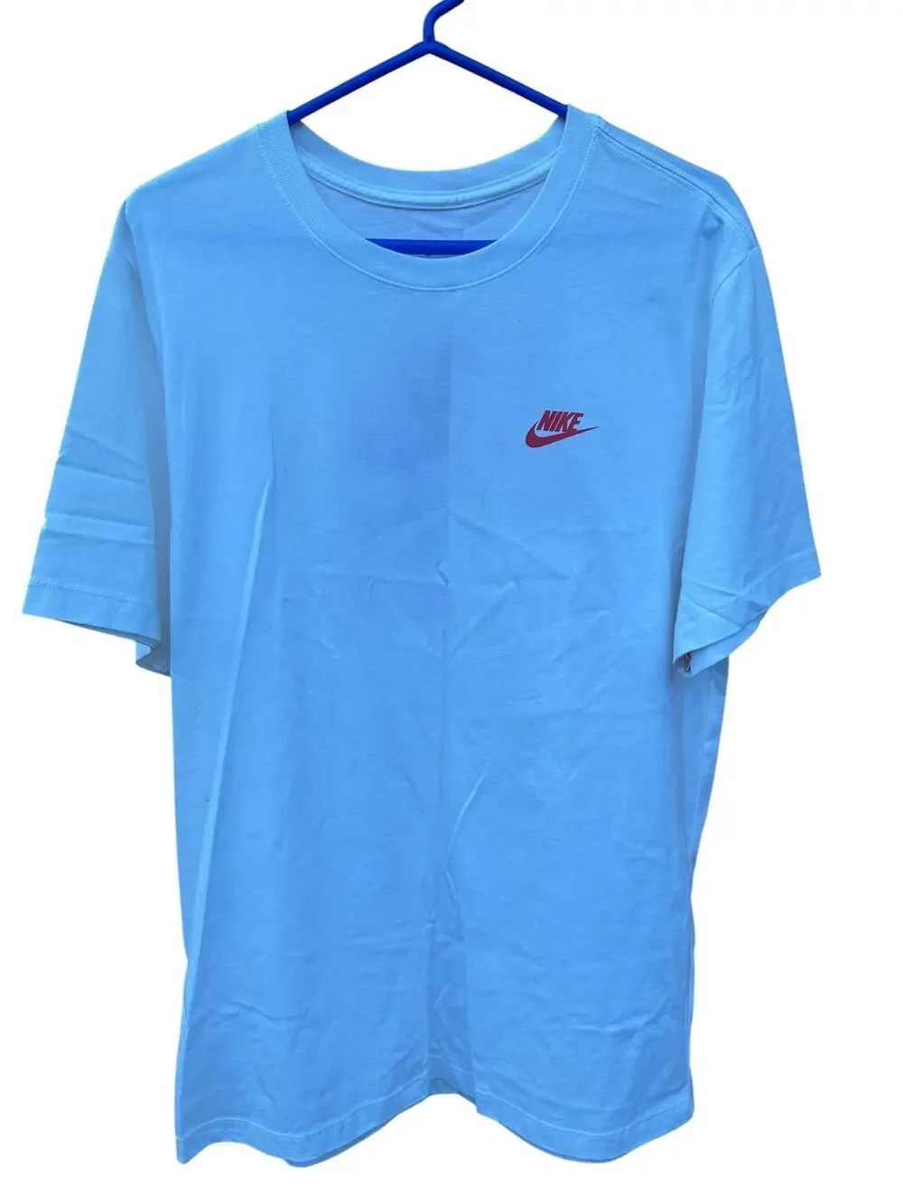 Nike Just Do It Sneaker Shoebox Graphic T-Shirt White Red Men's Large